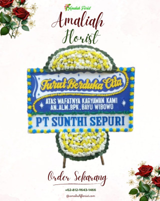 Papan Bunga Duka di Nassau