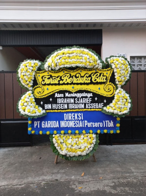 Papan Bunga Duka di Nassau