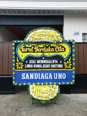 Papan Bunga Duka di Nassau